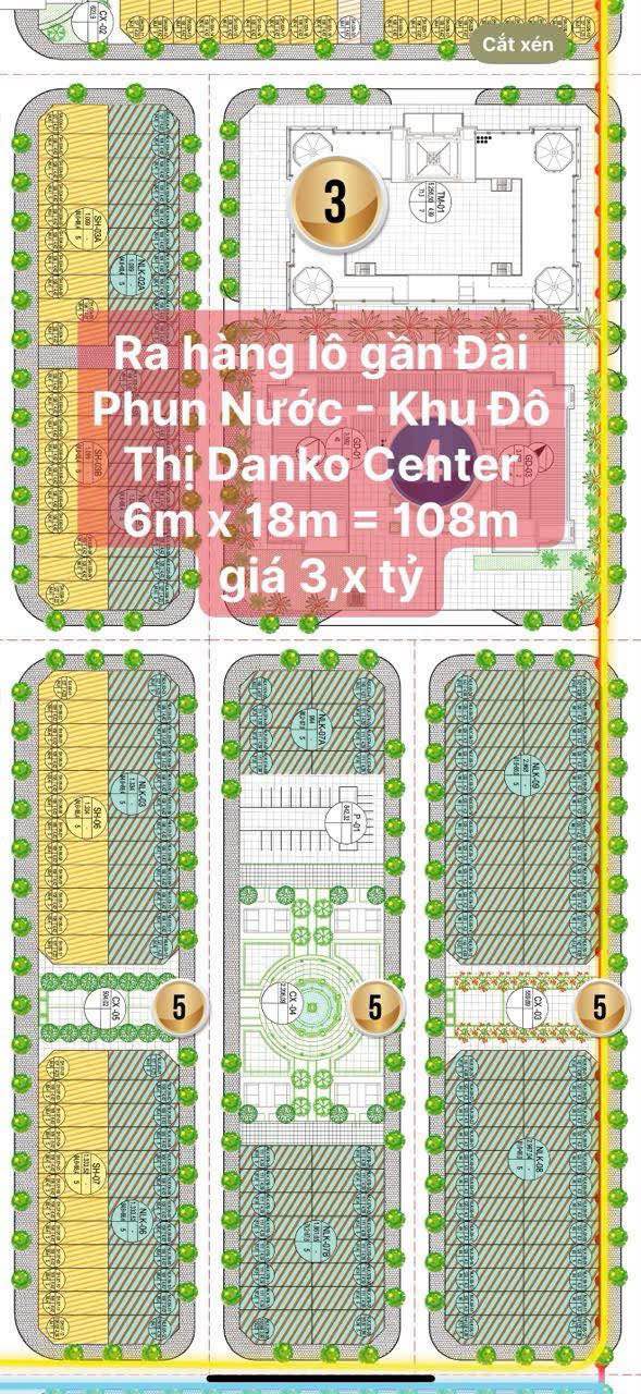 Đất nền Danko Center Tuyên Quang 108m² Sổ đỏ chính chủ