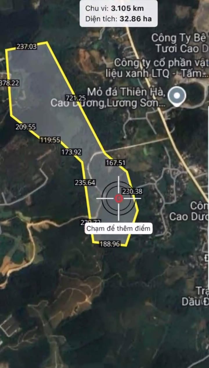 Đất nền Cao Dương 32,86ha - Sổ đỏ chính chủ