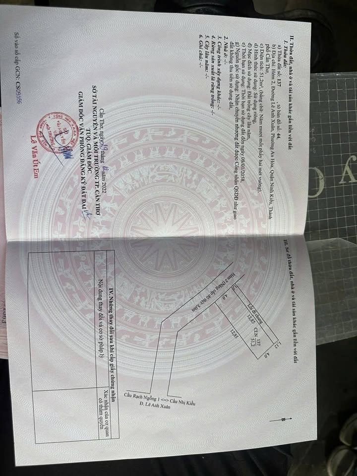 Đất nền Ninh Kiều Cần Thơ 50m² giá 2,09 tỷ - Đường to ô tô