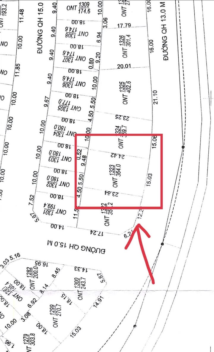 Đất nền Diễn Hoa 364m2 giá thỏa thuận - Sổ đỏ chính chủ