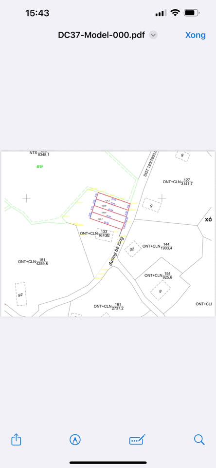 Đất nền Mỵ Hòa Kim Bôi 125m² 499 triệu - Đường to ô tô