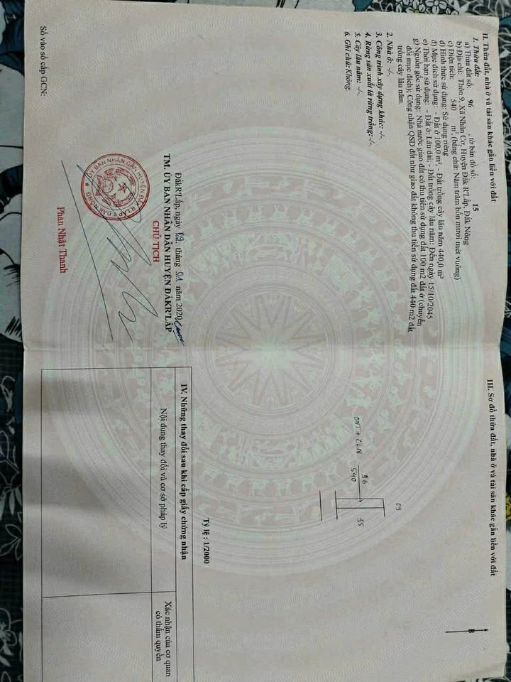 Đất nền QL14 Nhân Cơ 540m² 3.5 tỷ - Đường ô tô thuận lợi