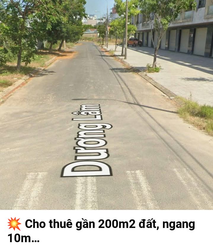 Đất thuê Nại Hiên Đông Sơn Trà 200m² - Xây dựng tự do