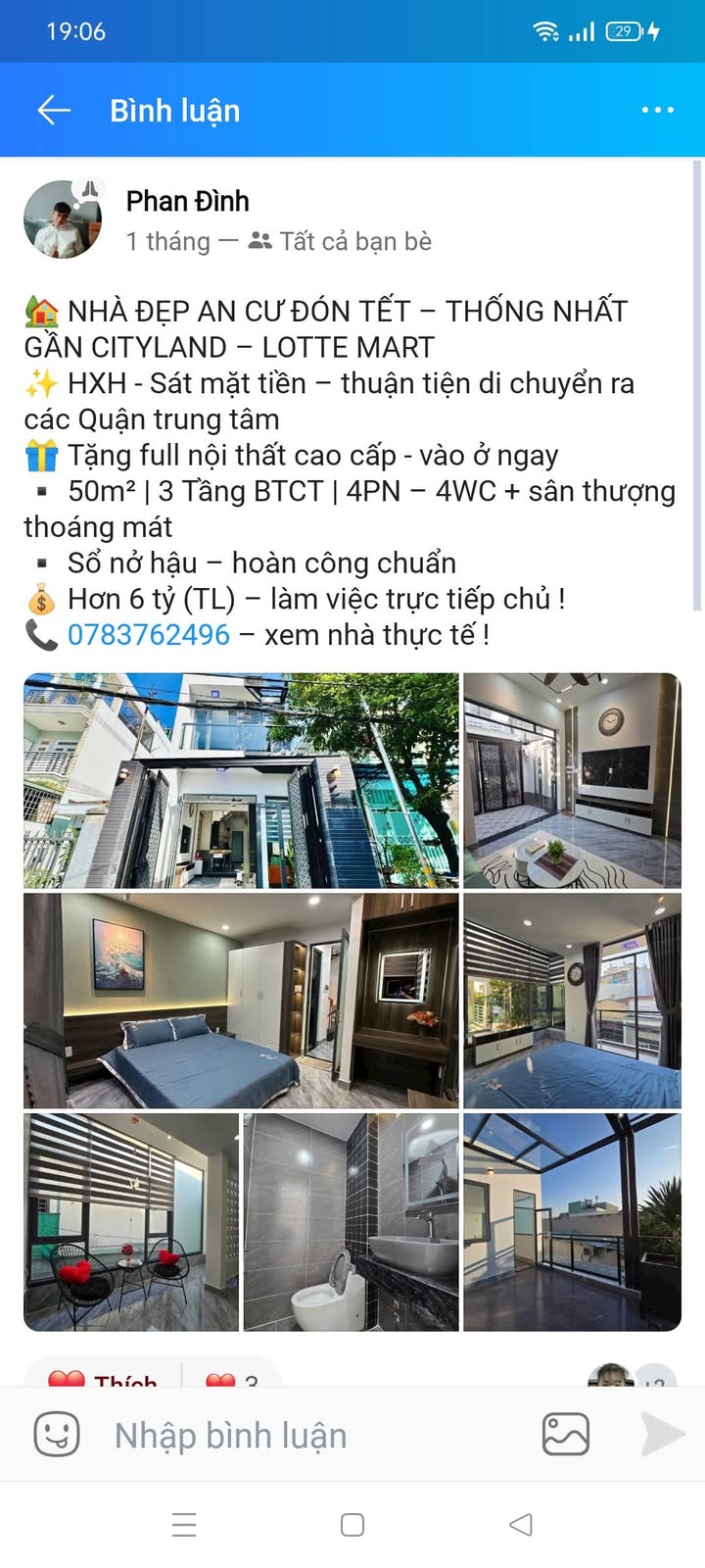 Nhà riêng Quang Trung Gò Vấp 52m² hơn 6 tỷ - Chính chủ bán