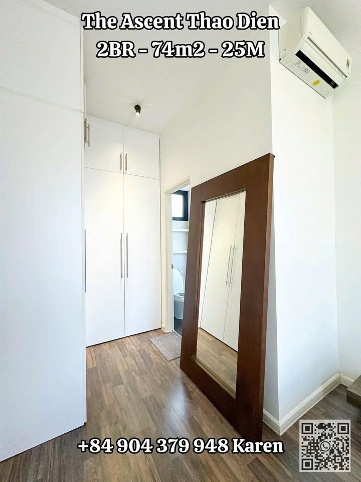 Căn hộ The Ascent Thảo Điền 74m² 25 triệu - View đẹp