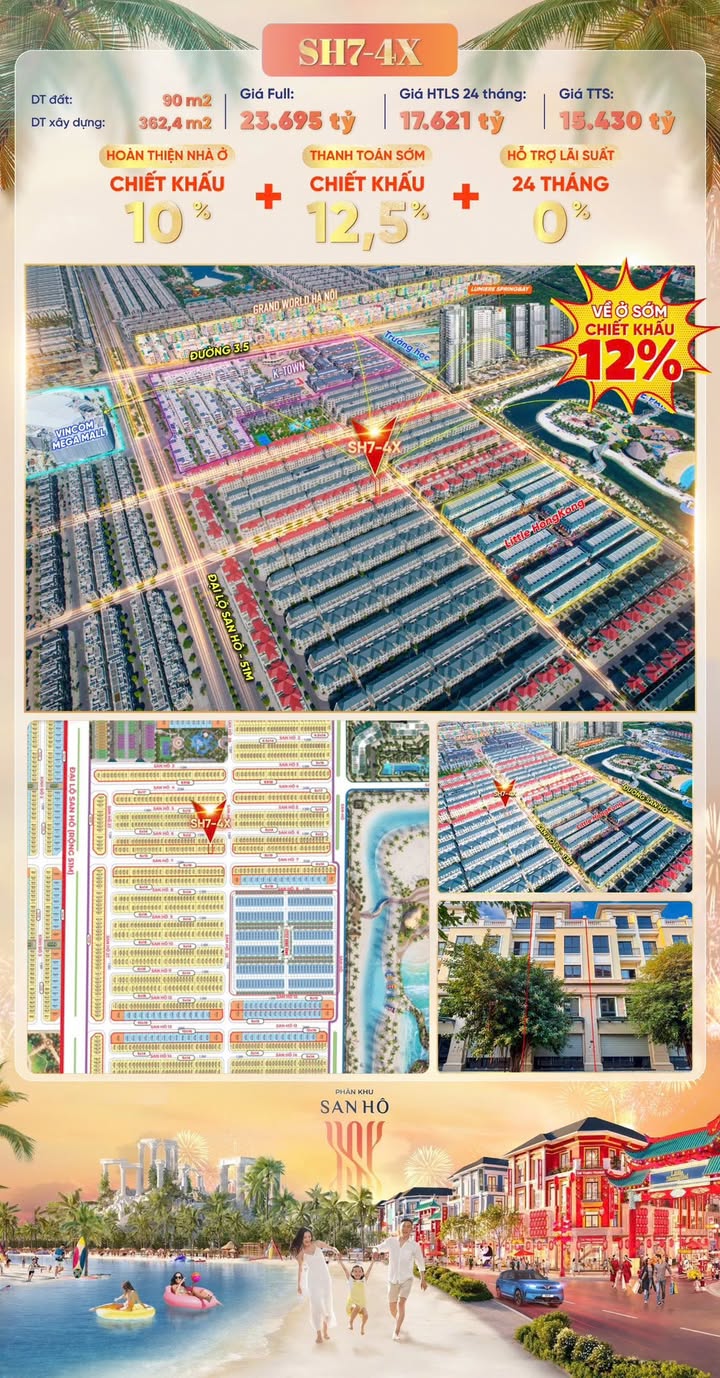 Shophouse Van Giang OceanCity 90m²/15.43 tỷ - Pháp lý rõ ràng