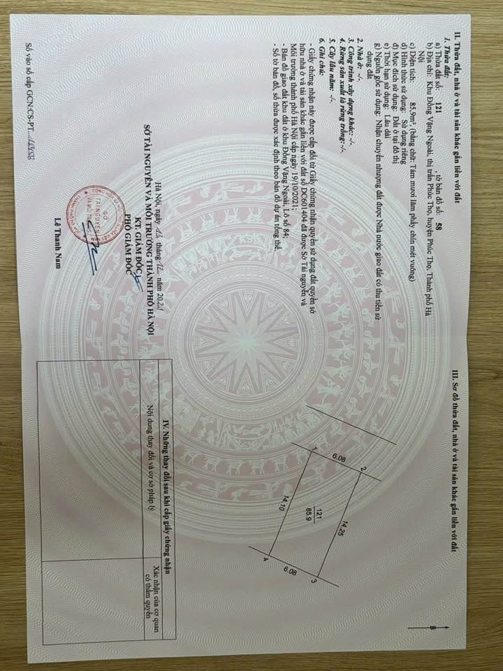 Nhà cho thuê La Porta Phúc Thọ 86m² 50 triệu - Ô tô vào nhà