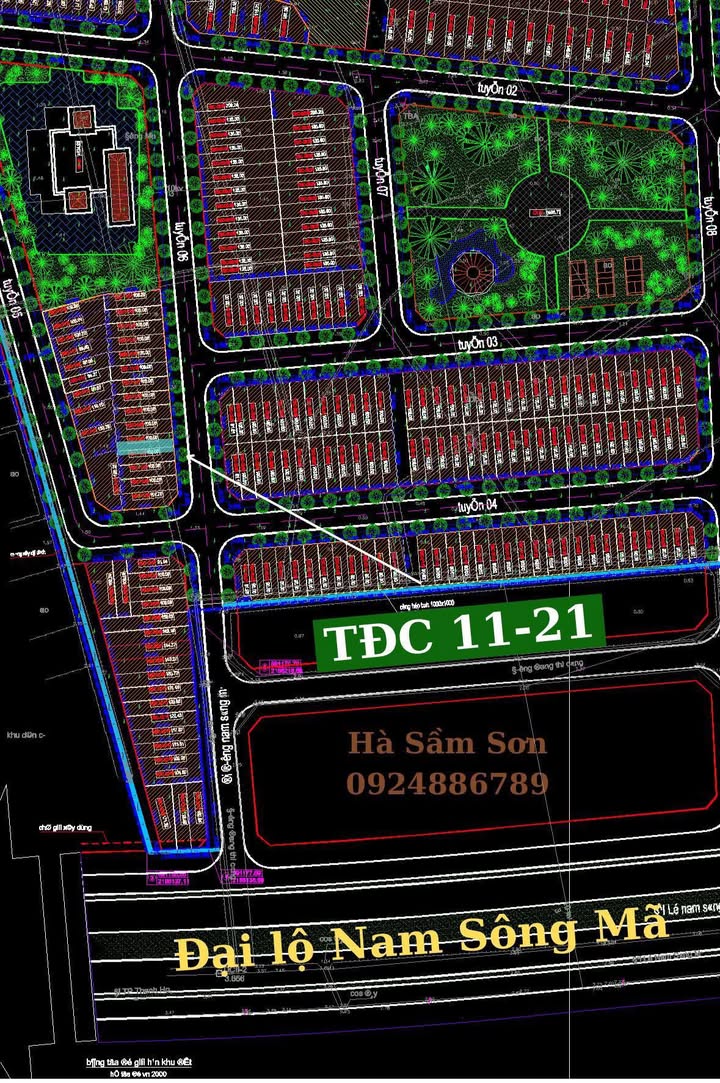 Đất TĐC Đồng Me Sầm Sơn 100m² giá 1 tỷ - Sổ đỏ chính chủ