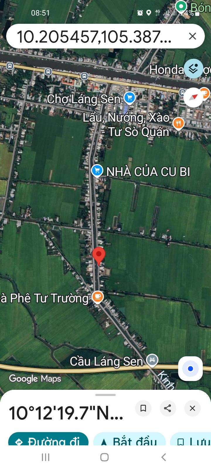 Nhà riêng Vĩnh Thạnh Cần Thơ 177m² 830 triệu - Ô tô vào tận nhà