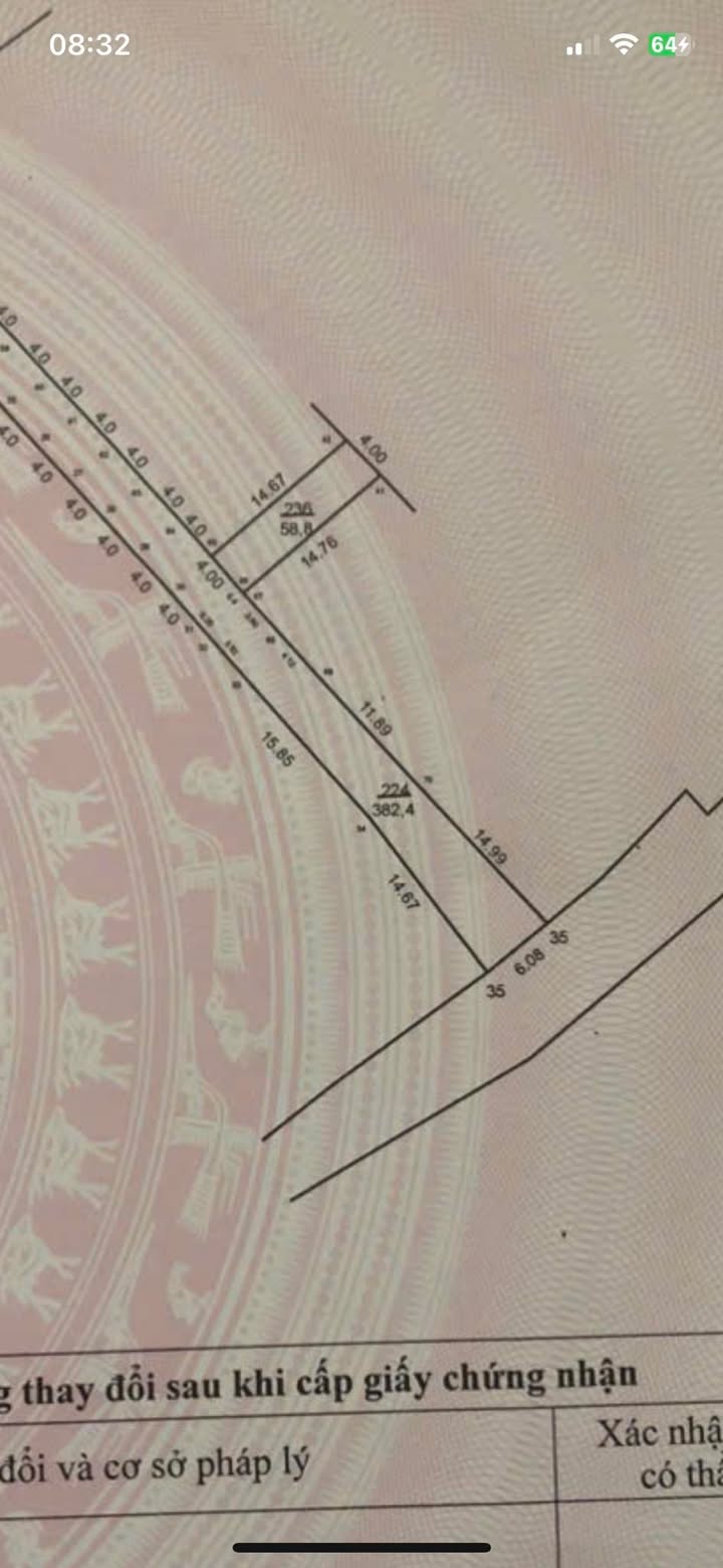 Đất nền Tân Minh Sóc Sơn 59m² - Pháp lý rõ ràng an cư