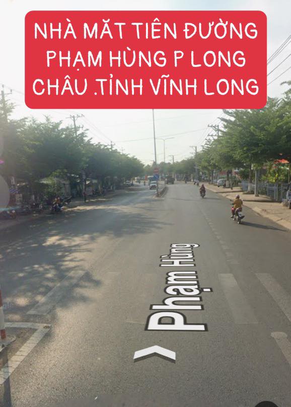 Nhà mặt tiền Phạm Hùng Vĩnh Long 106m² 5.8 tỷ Mặt tiền kinh doanh
