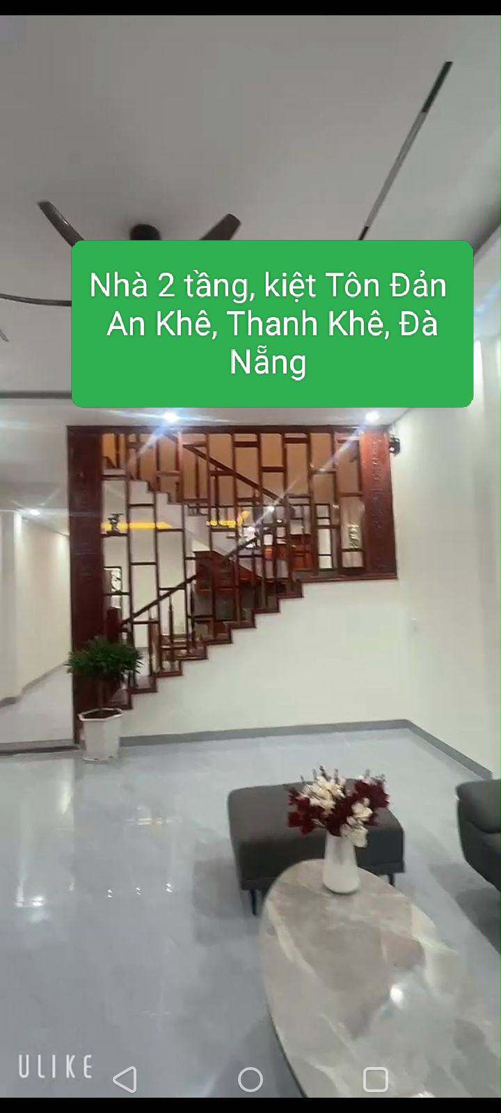 Nhà 2 tầng Tôn Đản Thanh Khê 100m² 5.49 tỷ - Full nội thất