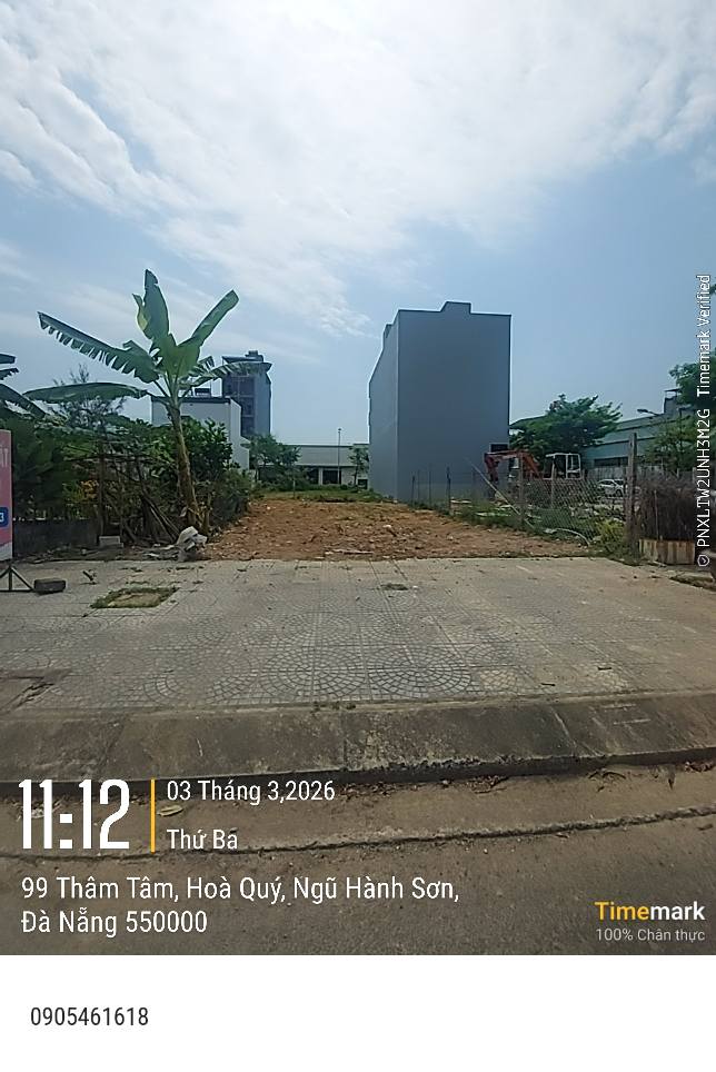 Đất nền Hòa Quý Ngũ Hành Sơn 13.8 tỷ - Hạ tầng hoàn thiện