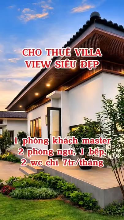 Biet thu Nam Ha 7 trieu - Full noi that san o view cay xanh