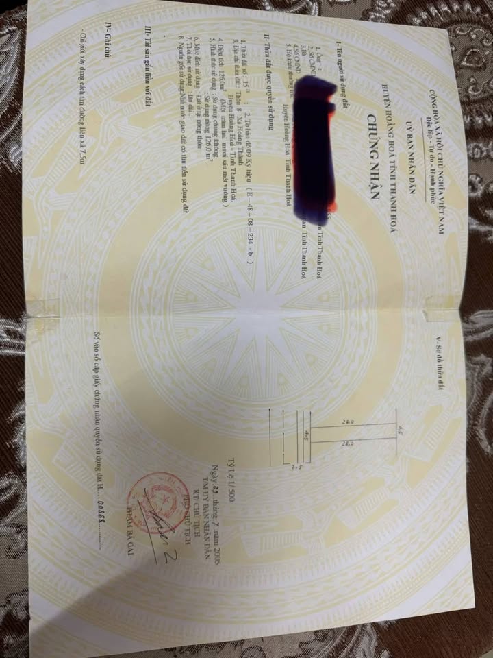 Đất Hoằng Thành 126m² 1,7 tỷ - Tiềm năng tăng giá