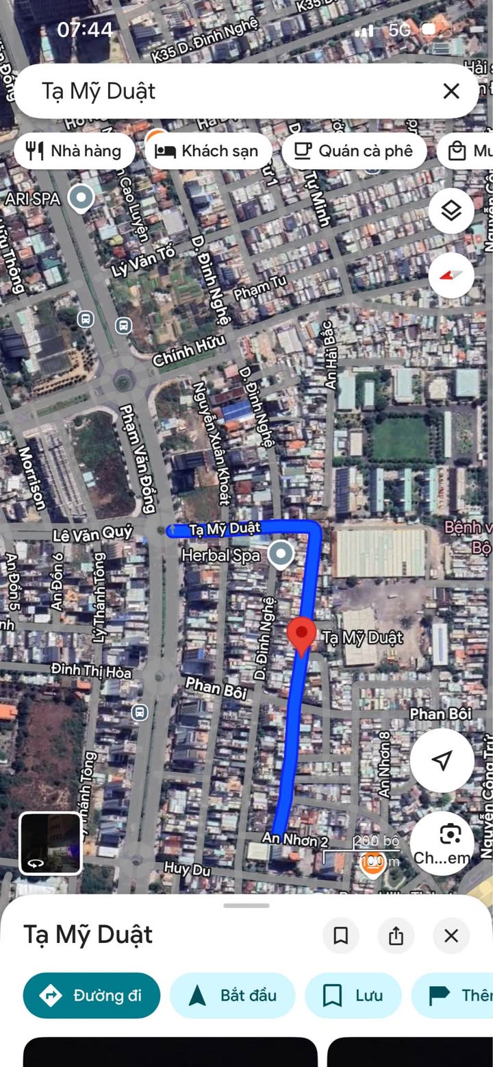 Nhà Tạ Mỹ Duật Sơn Trà 66m² 10,6 tỷ - Ô tô vào tận nhà