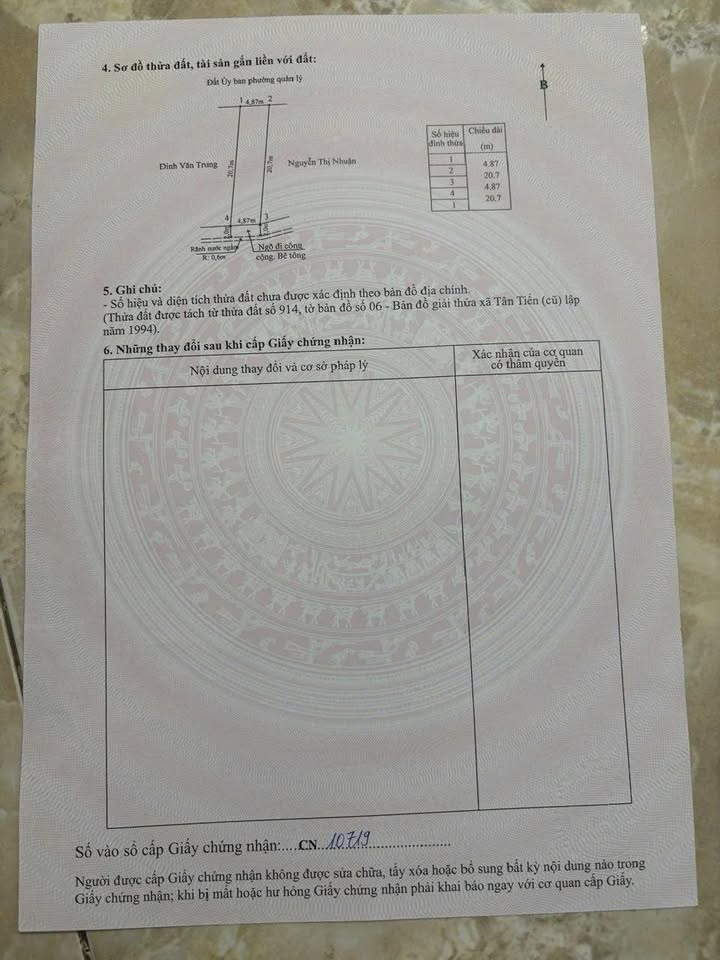 Đất Do Nha Tân Tiến 200m² 4 tỷ - Tiềm năng tăng giá