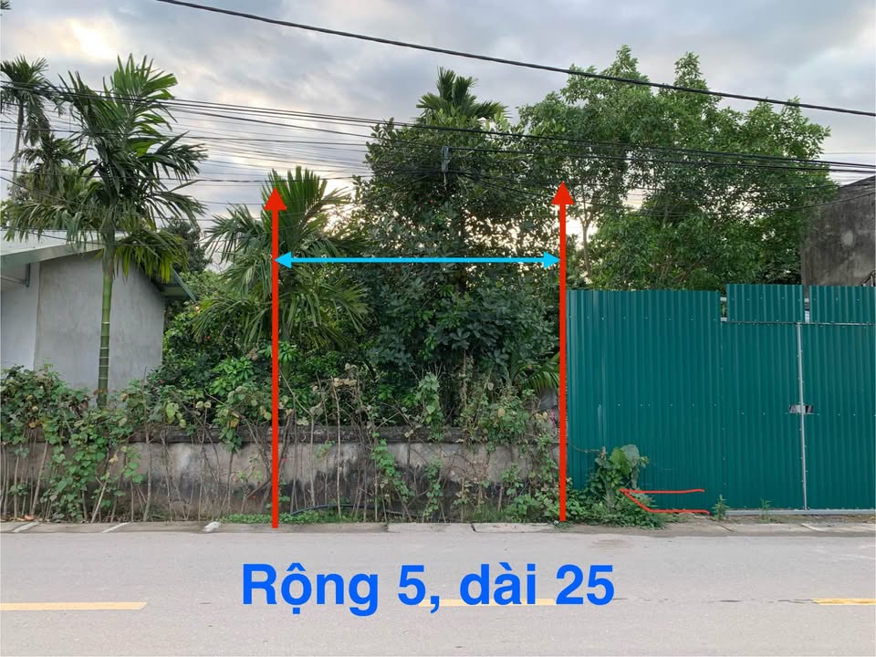 Đất nền Thôn Lạt Hà Trác Văn Duy Tiên 125m² - Sổ đỏ chính chủ