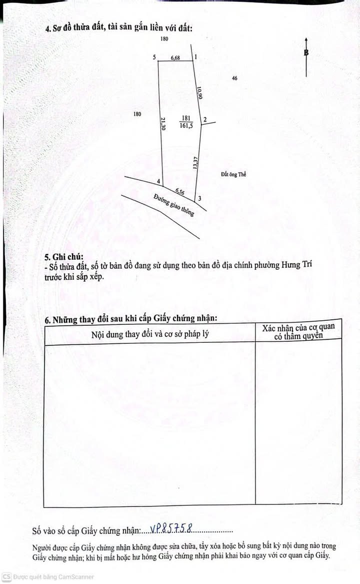 Đất Hưng Trí Kỳ Anh 137m² 1,7 tỷ - Thổ cư 100%