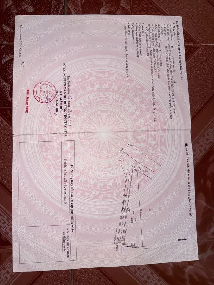 Đất Dầu Tiếng Nguyễn Văn Linh 140m² 950tr - Đường ô tô