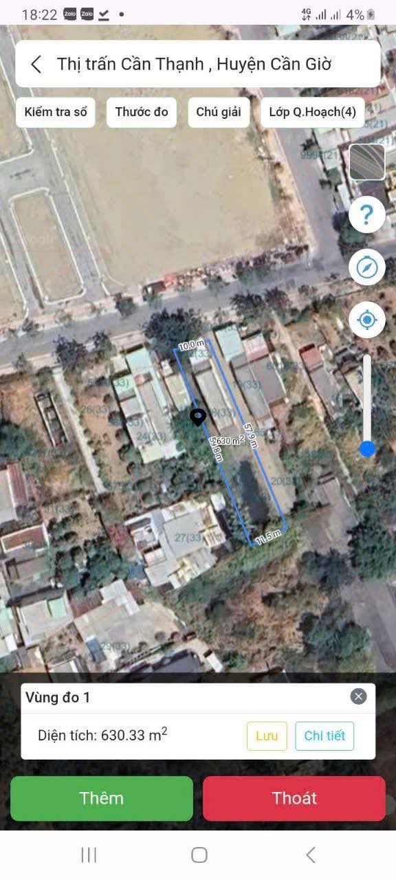 Đất Giồng Ao Cần Thạnh 565m² 27.12 tỷ - Sổ hồng riêng