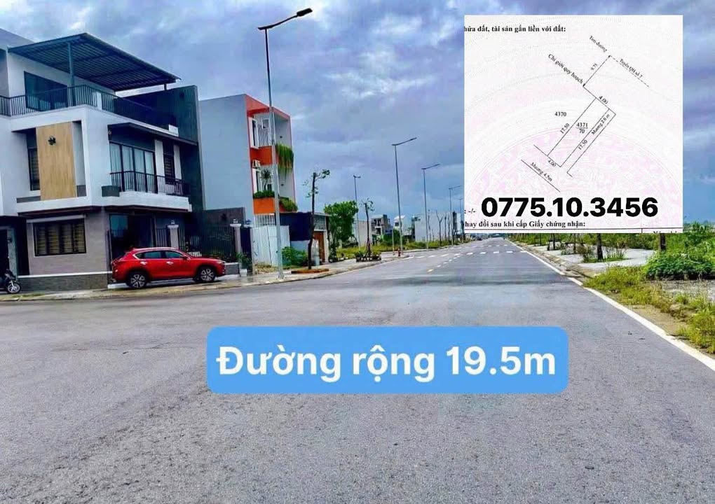 Đất nền KQH Hương Sơ Huế 70m² giá 1,3 tỷ - Sổ đỏ chính chủ