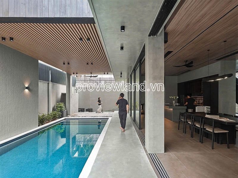 Townhouse Nguyễn Ư Dĩ Thảo Điền 138 tỷ - Ô tô vào nhà
