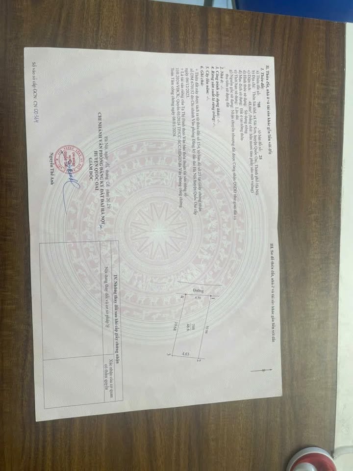 Đất Sài Sơn Quốc Oai 49m² 2 tỷ – Sổ đỏ chính chủ