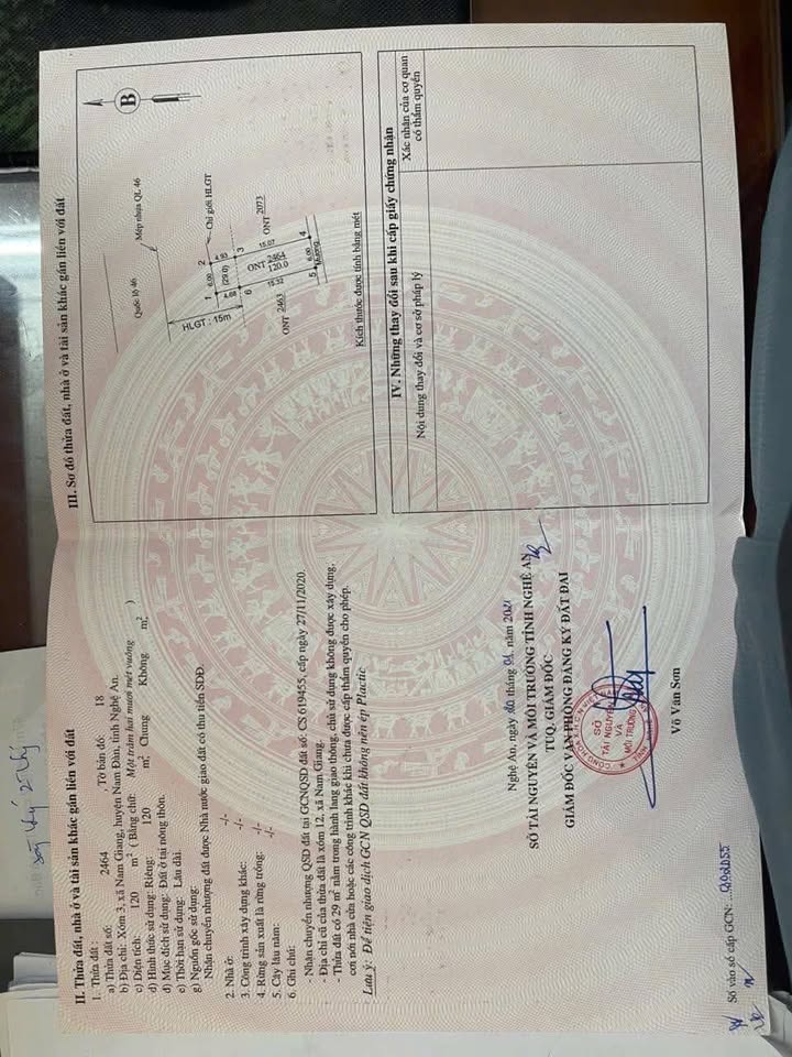 Đất nền Cuốc Lộ 46 Nam Giang 120m² - Tiềm năng tăng giá