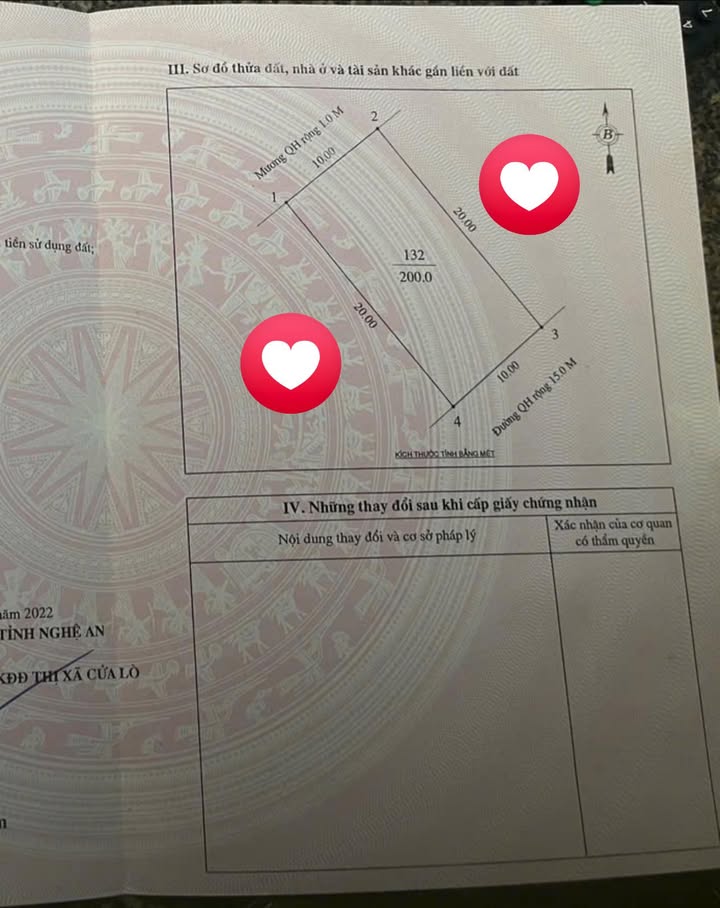 Đất nền Vinpearl Cửa Hội 200m² 5 tỷ - Sổ đỏ chính chủ