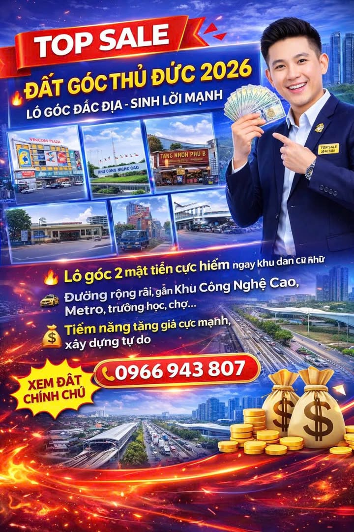 Đất góc Dương Đình Hội 121m² 7.8 tỷ - Sổ đỏ chính chủ