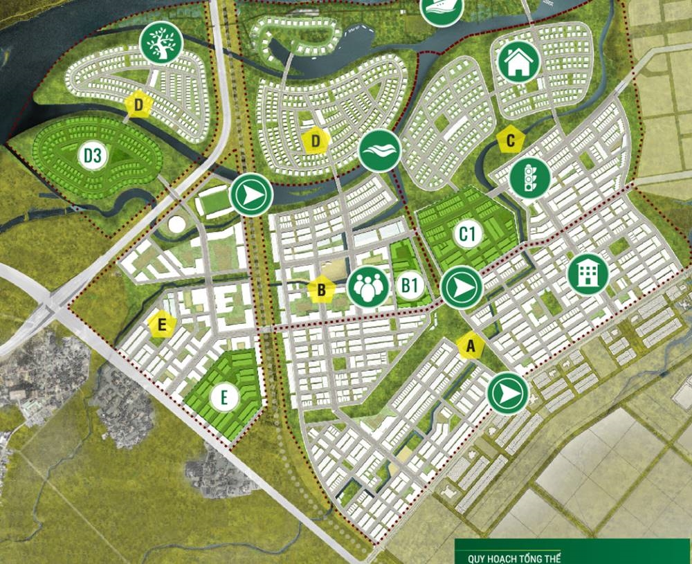 Đất nền Golden Hills City Hòa Liên 125m2 3 tỷ - Sổ đỏ chính chủ