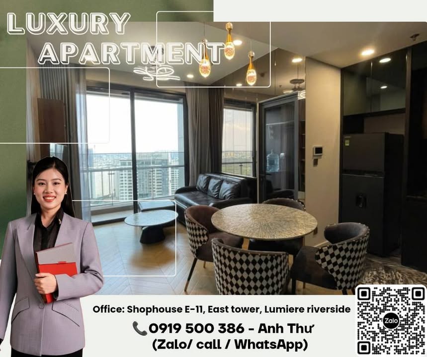Căn hộ Lumiere Riverside Thảo Điền 48m² - View đẹp