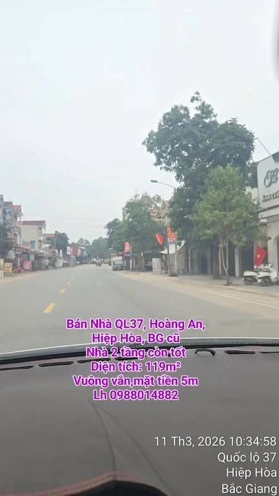 Nhà riêng QL37 Hoàng Vân 119m² 3-3.9 tỷ – Chính chủ bán