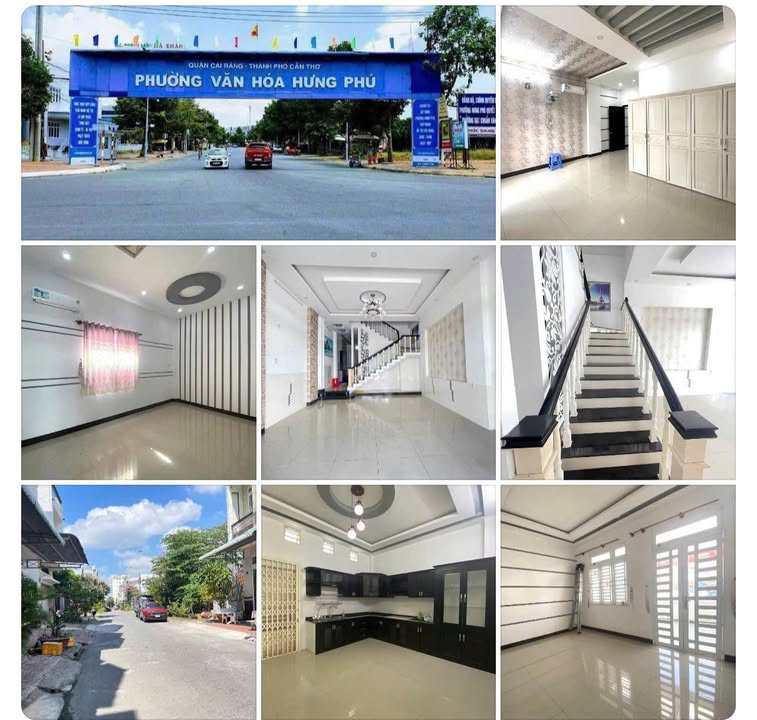 Nhà cho thuê Hưng Phú 1 Cần Thơ 60m² 11tr - Sẵn sàng ở ngay