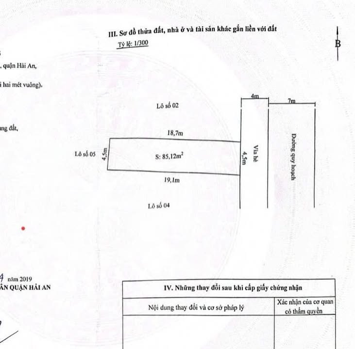 Đất nền Đằng Hải Hải An 85m² 6.2 tỷ - Sổ đỏ chính chủ