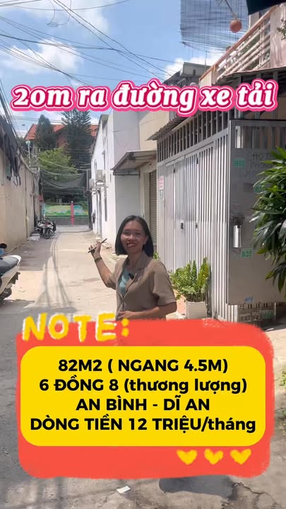 Nhà riêng An Bình Dĩ An 82m² 6.8 tỷ - Chính chủ bán