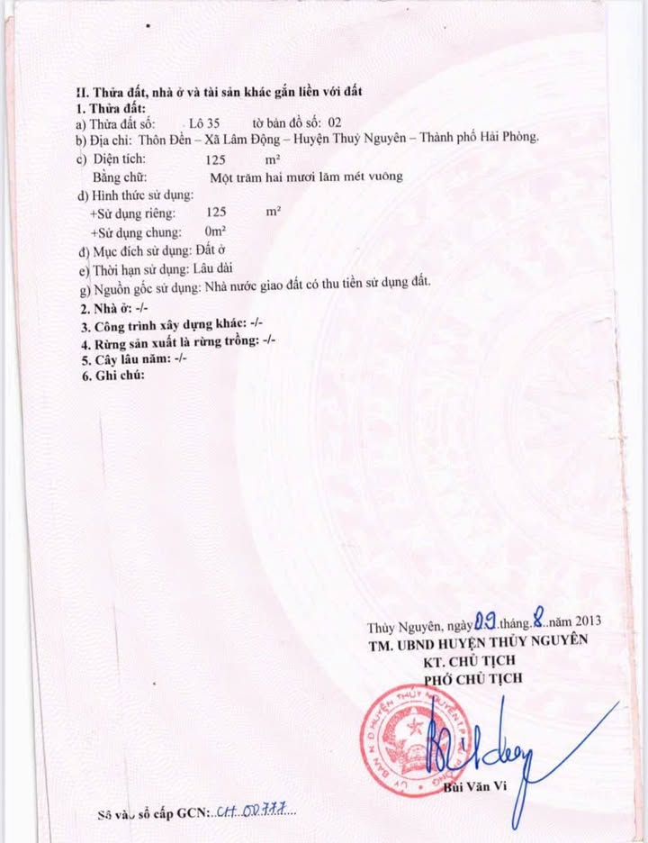 Đất nền Thanh Hóa 125m² giá 2,4xx tỷ - Sổ đỏ chính chủ