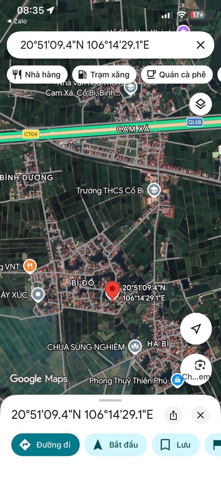 Đất Cổ Bì Bình Giang 80m² - Sổ đỏ chính chủ