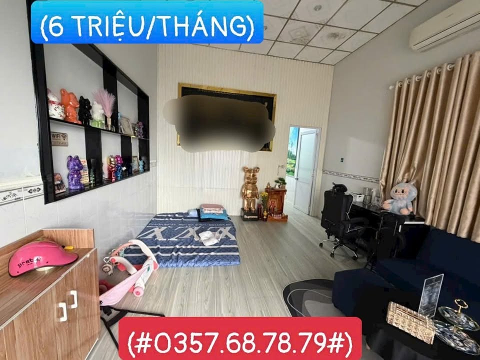Nhà lầu P6 Mỹ Tho 105m² 6 triệu - Ô tô vào tận nhà