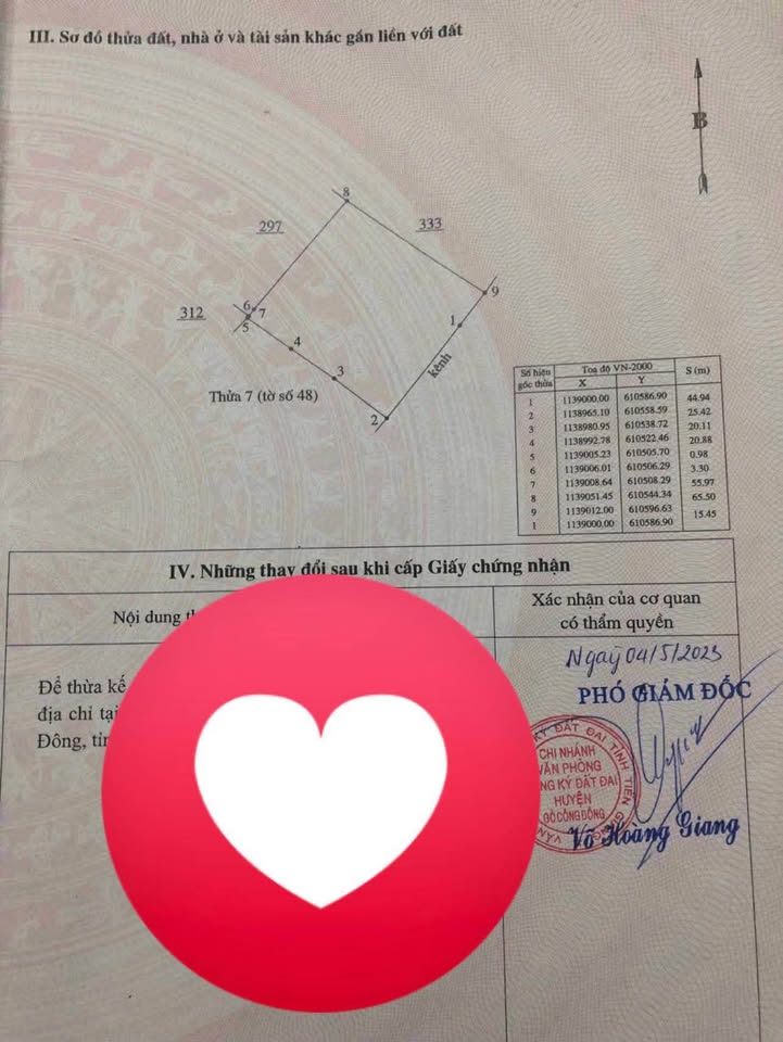 Đất lúa Mỹ Tho 3.962m2 911 triệu - Sổ đỏ chính chủ