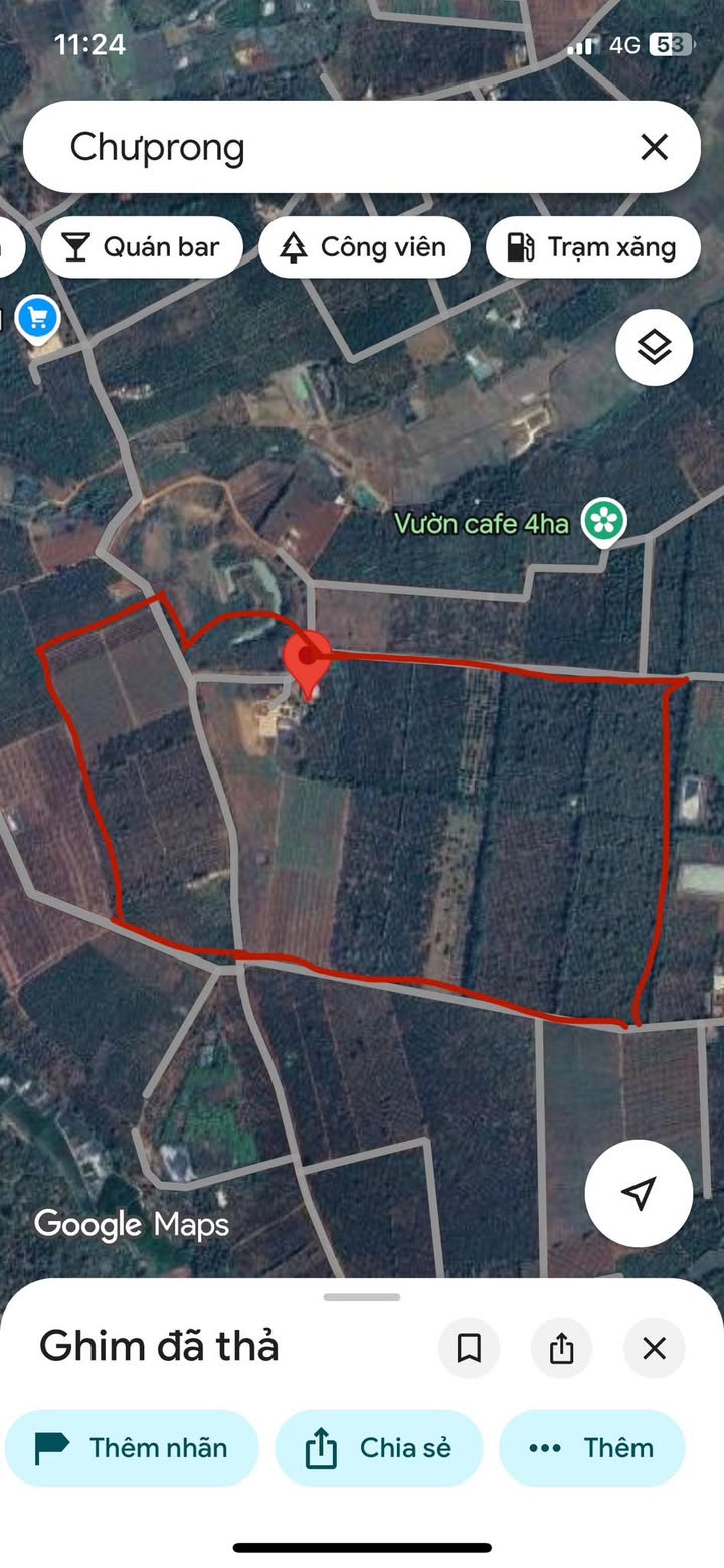 Đất vườn Bàu Cạn 20ha 320 triệu/sào - Sinh thái xanh