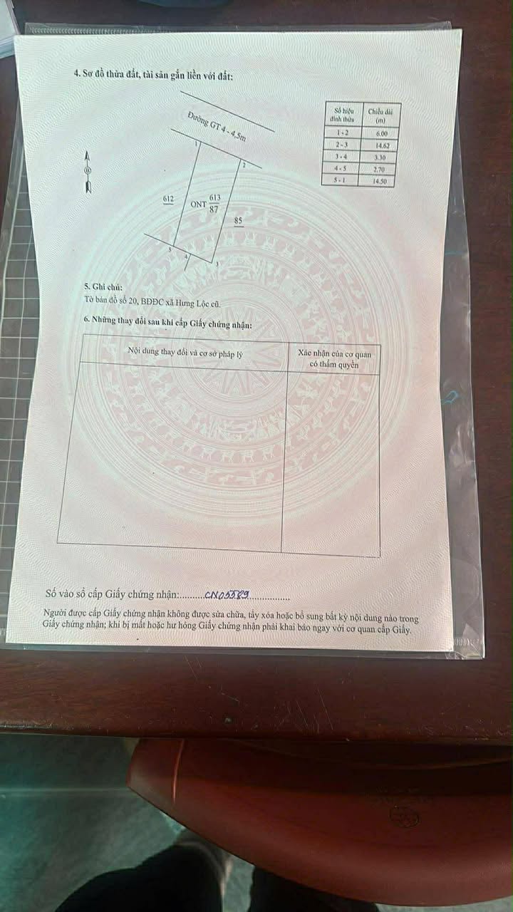 Đất nền Hưng Lộc Hậu Lộc 87m² giá thỏa thuận - Tiềm năng tăng giá