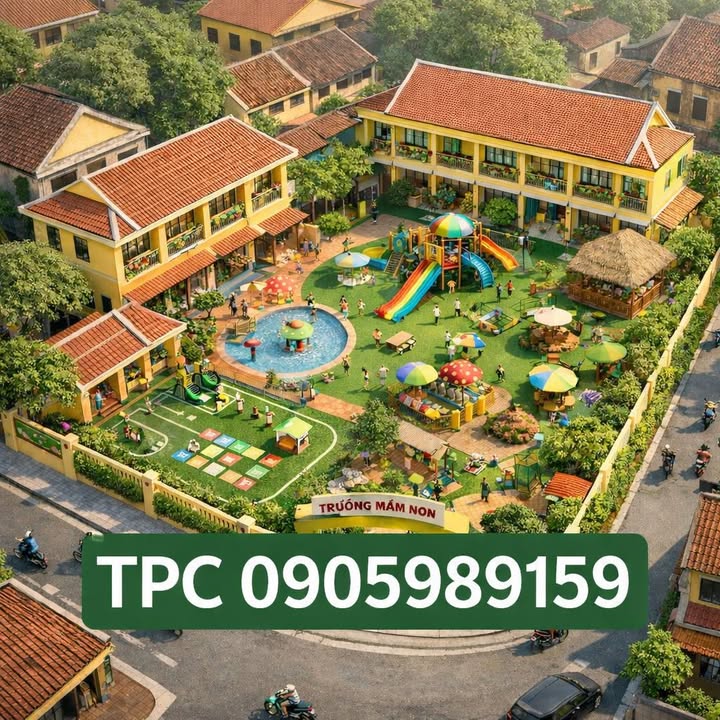 Trường mầm non Cẩm An Hội An 371m² giá 32 tỷ - Chính chủ bán
