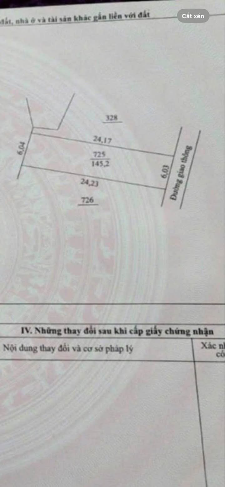 Đất nền Hóa Thượng 870m² giá 1.3 tỷ - Sổ đỏ chính chủ