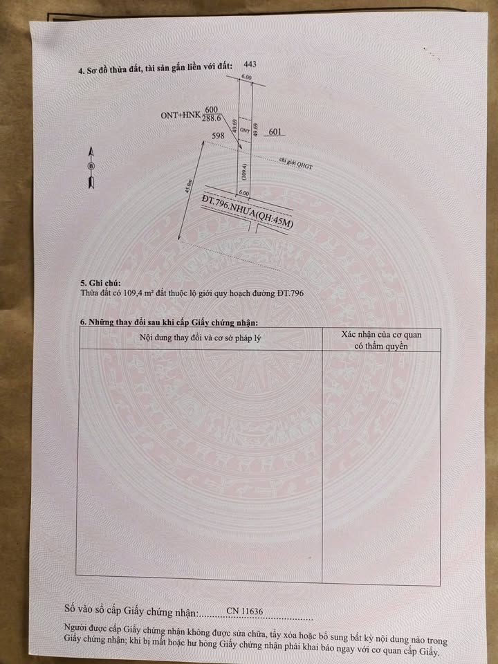 Đất nền Ninh Điền Tây Ninh 294m² 650 triệu - Đường to ô tô