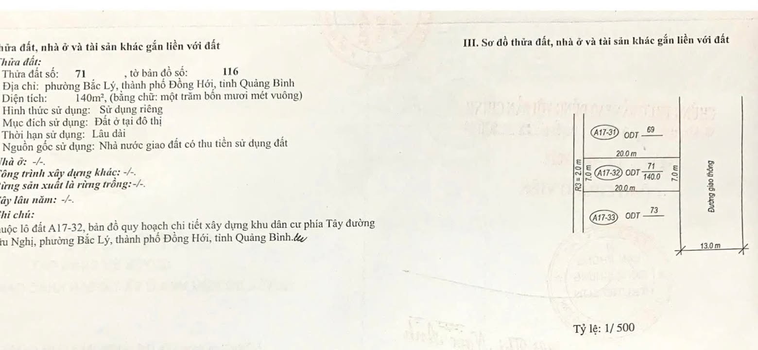 Đất nền Khu THN Xuân Thủy 140m² – Sổ đỏ chính chủ