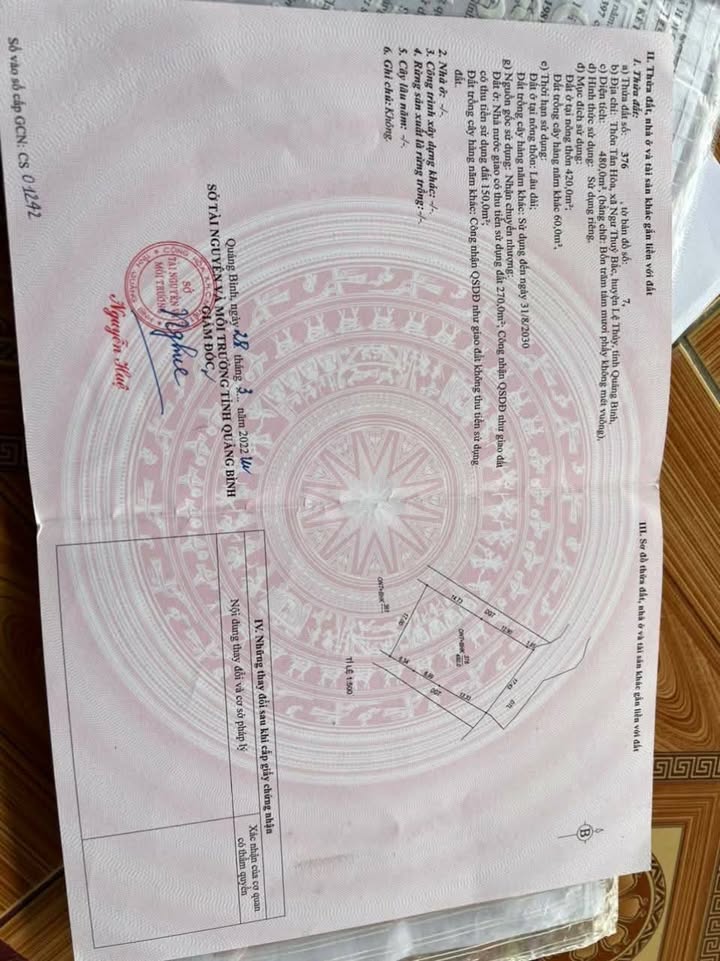 Đất nền ven biển Ba Đồn 460m² - Đường to ô tô