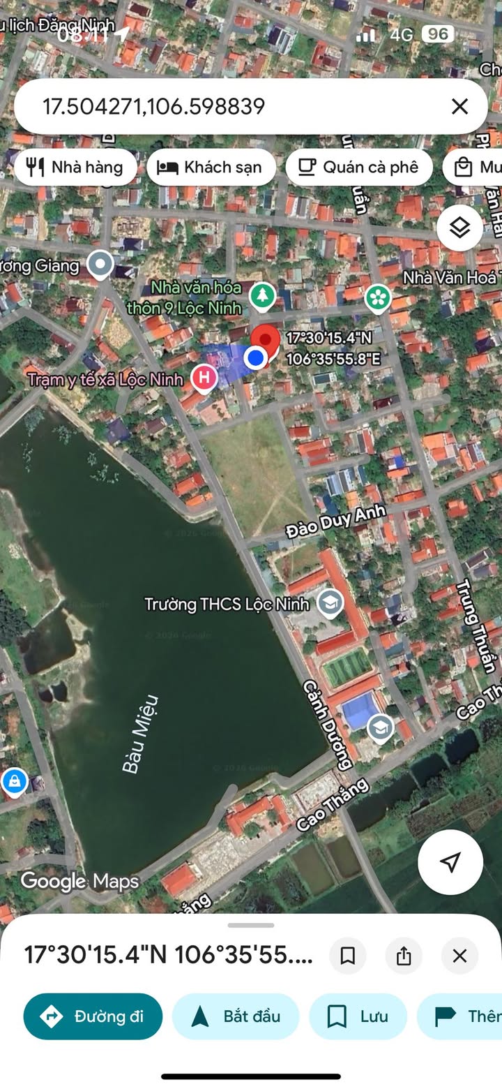 Đất nền Ngõ Cảnh Dương 126m² 1.3 tỷ - Sổ đỏ chính chủ