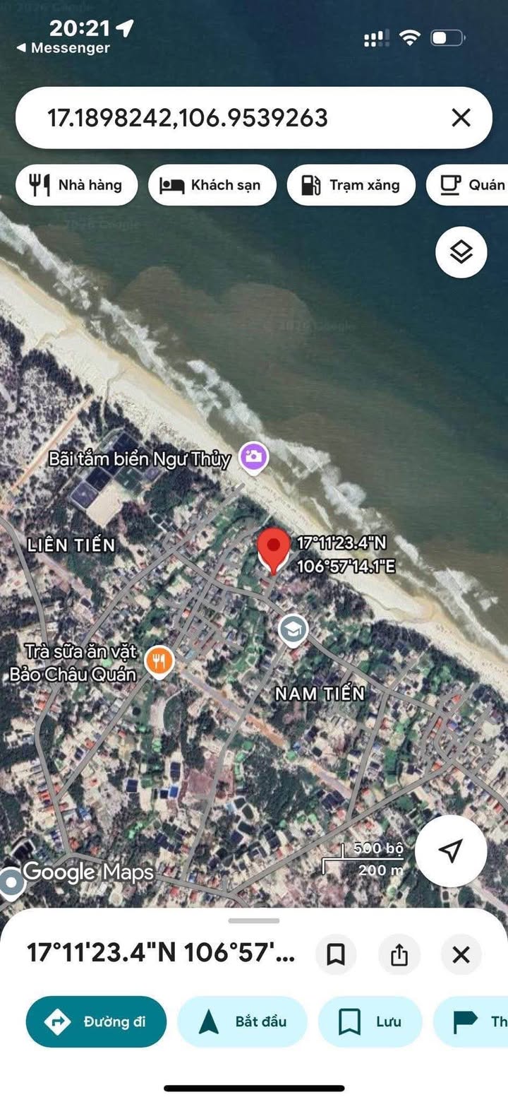 Đất nền Ngư Thủy Quảng Bình 560m² 1.2 tỷ - Sổ đỏ chính chủ